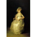 Countess of Chinchon by Francisco de Goya-Art gallery oil painting...