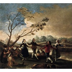 Dance of the Majos at the Banks of Manzanares by Francisco de...