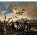 Dance of the Majos at the Banks of Manzanares by Francisco de...