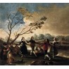 Dance of the Majos at the Banks of Manzanares by Francisco de Goya-Art gallery oil painting reproductions