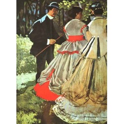 Le Dejeuner sur lHerbe by Claude Oscar Monet - Art gallery oil...