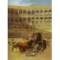 Death of the Picador by Francisco de Goya-Art gallery oil painting...