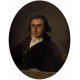 Portrait of Martin Zapater by Francisco de Goya-Art gallery oil painting reproductions