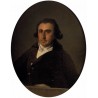 Portrait of Martin Zapater by Francisco de Goya-Art gallery oil...