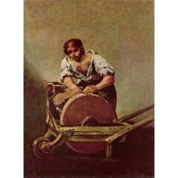 El Afilador by Francisco de Goya-Art gallery oil painting reproductions