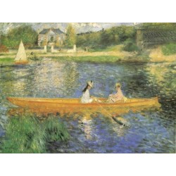 Banks of the Seine1879 by Pierre Auguste Renoir-Art gallery oil painting reproductions