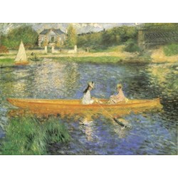 Banks of the Seine1879 by Pierre Auguste Renoir-Art gallery oil...