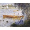 Boating at Argenteuil 1873 by Pierre Auguste Renoir-Art gallery oil painting reproductions