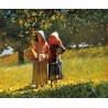 Apple Picking by Winslow Homer - Art gallery oil painting reproductions
