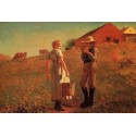 A Temperance Meeting or Noon Time by Winslow Homer - Art gallery...