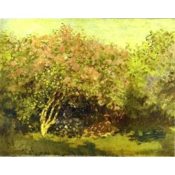 Lilacs in the Sun by Claude Oscar Monet - Art gallery oil painting reproductions