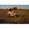 Boys in a Pasture by Winslow Homer - Art gallery oil painting...