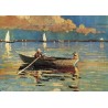 Gloucester Harbor by Winslow Homer - Art gallery oil painting...