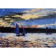 Gloucester Sunset by Winslow Homer - Art gallery oil painting reproductions
