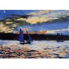 Gloucester Sunset by Winslow Homer - Art gallery oil painting...