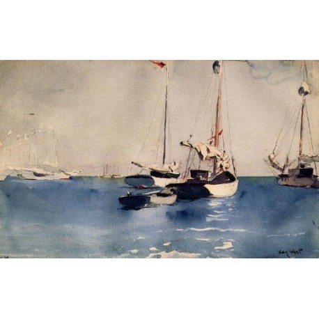 Key- West by Winslow Homer - Art gallery oil painting reproductions