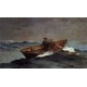 Lost on the Grand Banks by Winslow Homer - Art gallery oil painting reproductions