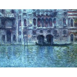 Palazzoda Mula at Venice by Claude Oscar Monet -  Art gallery oil...