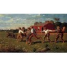 Snap the Whip by Winslow Homer- Art gallery oil painting reproductions