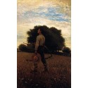 Song of the Lark by Winslow Homer - Art gallery oil painting...