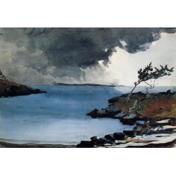 The Coming Storm by Winslow Homer - Art gallery oil painting reproductions