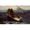 The Fog Warning by Winslow Homer - Art gallery oil painting...