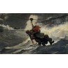 The Life Line by Winslow Homer - Art gallery oil painting...