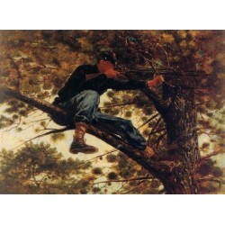 The Sharp Shooter on Picket Duty by Winslow Homer - Art gallery...