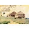Tornado, Bahamas by Winslow Homer - Art gallery oil painting...