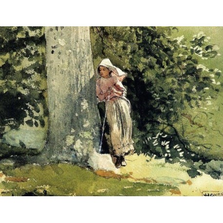 Weary by Winslow Homer - Art gallery oil painting reproductions