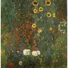 Country Garden with Sunflowers by Gustav Klimt- Art gallery oil...