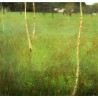 Farmhouse with Birch Trees II by Gustav Klimt Oil Painting