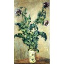 Purple Poppies by  Claude Oscar Monet - Art gallery oil painting...