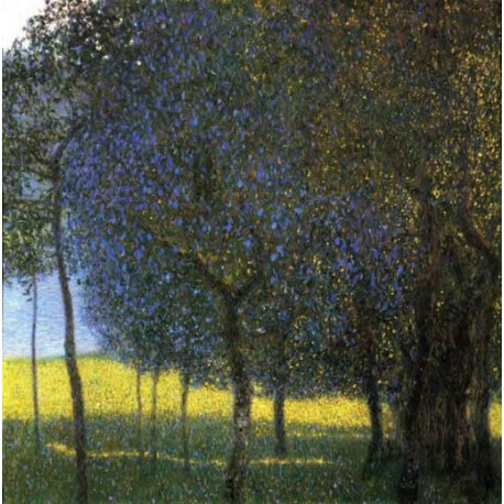 Fruit Tree by Gustav Klimt – Oil Painting on Canvas