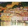 Malcesineon Lake Garda by Gustav Klimt Oil Painting