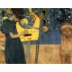 Music by Gustav Klimt-Art gallery oil painting reproductions