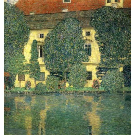 Schloss Kammer on the Attersee by Gustav KlimtTT
