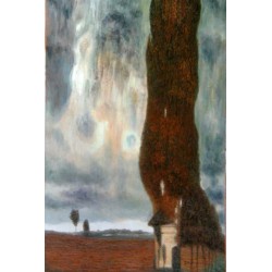 The Big Poplar by Gustav Klimt – Oil Painting on Canvas