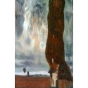 The Big Poplar by Gustav Klimt – Oil Painting on Canvas
