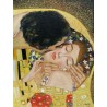 The Kiss, detail by Gustav Klimt-Art gallery oil painting reproductions