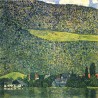 Unterach am Attersee by Gustav Klimt-Art gallery oil painting...