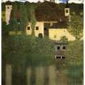 Water Castle by Gustav Klimt – Oil Painting on Canvas