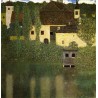 Water Castle by Gustav Klimt-Art gallery oil painting reproductions
