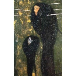 Water Nymphs by Gustav Klimt-Art gallery oil painting reproductions