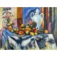 Blue Still Life by Paul Cezanne -Art gallery oil painting reproductions