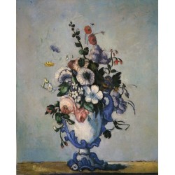 Bouquet in Rococo Style, 1876 by Paul Cezanne-Art gallery oil...