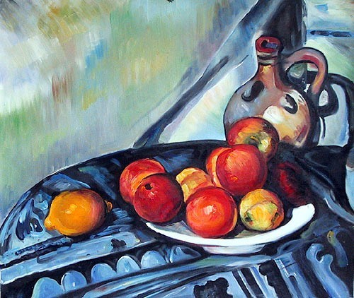 Image result for paul cezanne fruit paintings