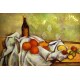 Still Life by Paul Cezanne-Art gallery oil painting reproductions