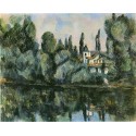 The Banks of the Marne, 1888 by Paul Cezanne-Art gallery oil...