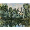 The Banks of the Marne, 1888 by Paul Cezanne-Art gallery oil...
